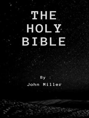 cover image of The Holy Bible